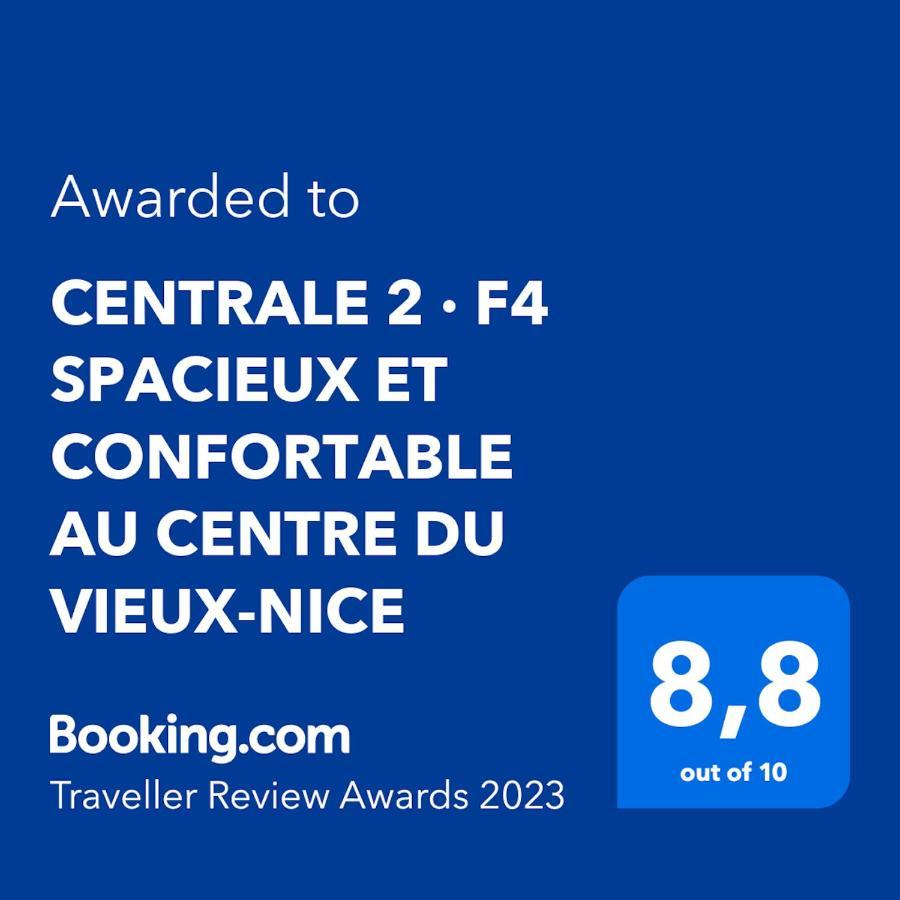 Ferienwohnung Centrale 2 - F4 Spacieux Et Confortable Au Centre Du Vieux-Nizza Exterior foto