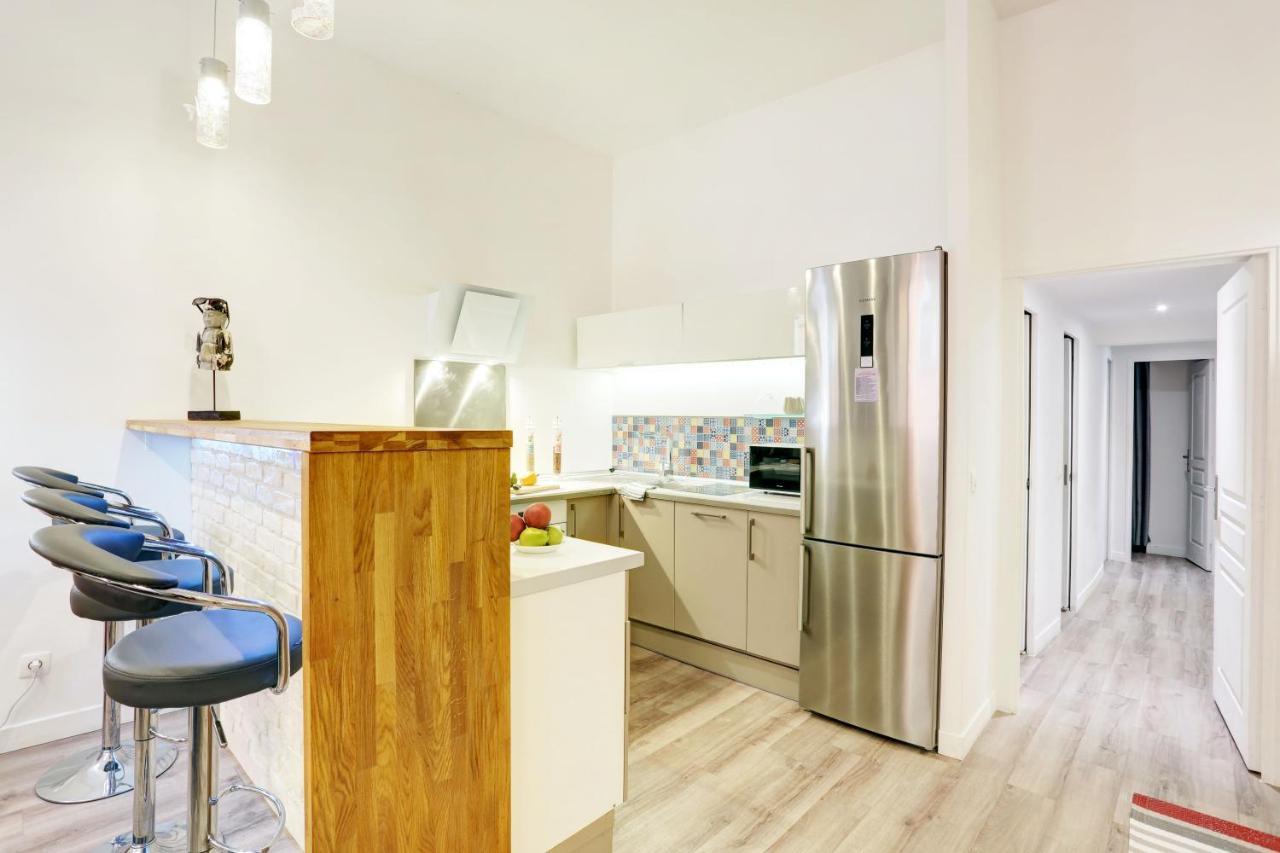 Ferienwohnung Centrale 2 - F4 Spacieux Et Confortable Au Centre Du Vieux-Nizza Exterior foto