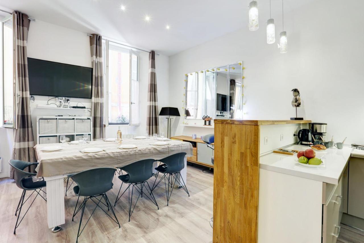 Ferienwohnung Centrale 2 - F4 Spacieux Et Confortable Au Centre Du Vieux-Nizza Exterior foto